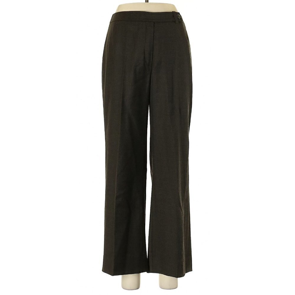 Akris Punto Wool High Waist Trouser Slacks Pants 8
